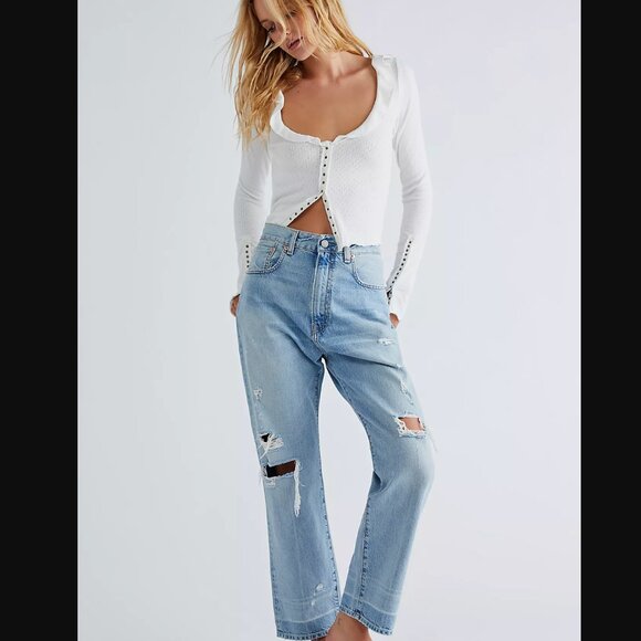 Denimist Boyfriend Jeans - Picture 1 of 8